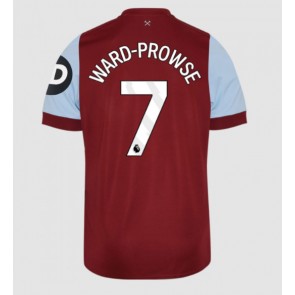 West Ham United James Ward-Prowse #7 Koszulka Podstawowych 2023-24 Krótki Rękaw
